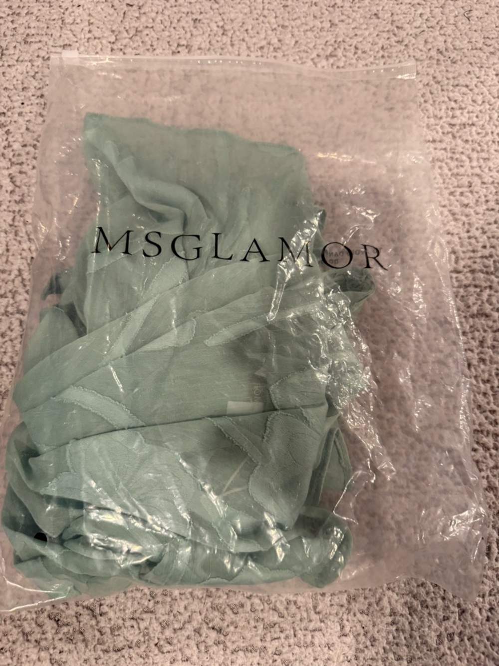 MSGlamor NWT Sage Green Sheer Floral Tie Front Top Cardigan XXL Boho Romantic - Picture 2 of 5
